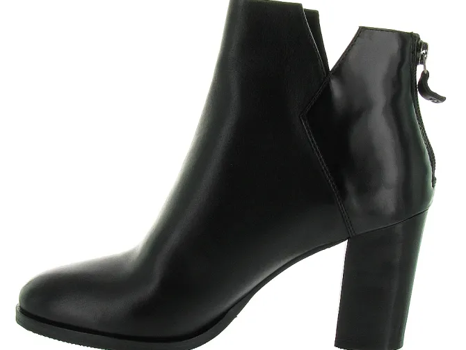 bottines et boots - Classique & Chic - femme - Cuir - Noir - B private