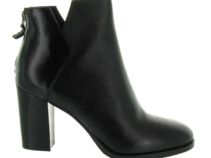 bottines et boots - Classique & Chic - femme - Cuir - Noir - B private