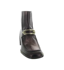 bottines et boots - Classique & Chic - femme - Cuir - Bronze - Avril gau