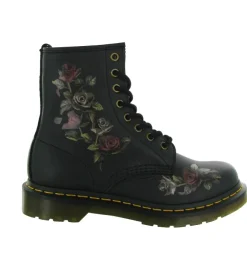 bottines et boots - Classique & Chic - femme - Cuir - Noir - Doc martens