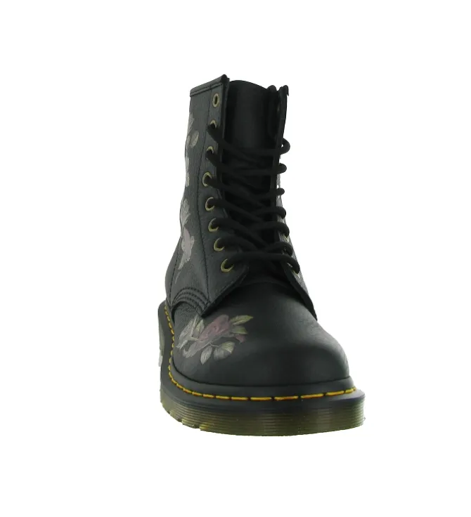 bottines et boots - Classique & Chic - femme - Cuir - Noir - Doc martens