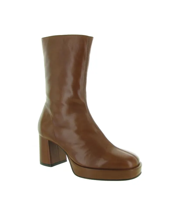 bottines et boots - Classique & Chic - femme - Cuir - Marron - Creator