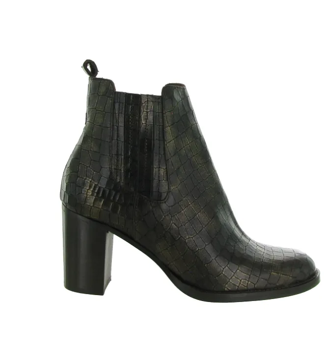 bottines et boots - Classique & Chic - femme - Cuir - Bronze - Maroli
