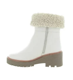 bottines et boots - Classique & Chic - femme - Cuir - Blanc - Regarde le ciel...
