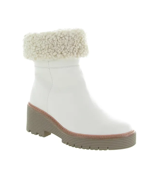 bottines et boots - Classique & Chic - femme - Cuir - Blanc - Regarde le ciel...