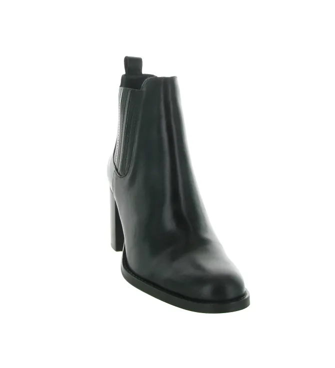 bottines et boots - Classique & Chic - femme - Cuir - Noir - Maroli
