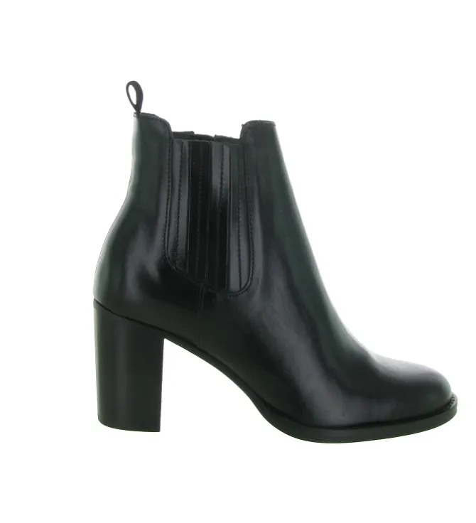 bottines et boots - Classique & Chic - femme - Cuir - Noir - Maroli