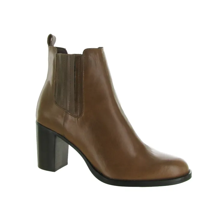 bottines et boots - Classique & Chic - femme - Cuir - Marron - Maroli