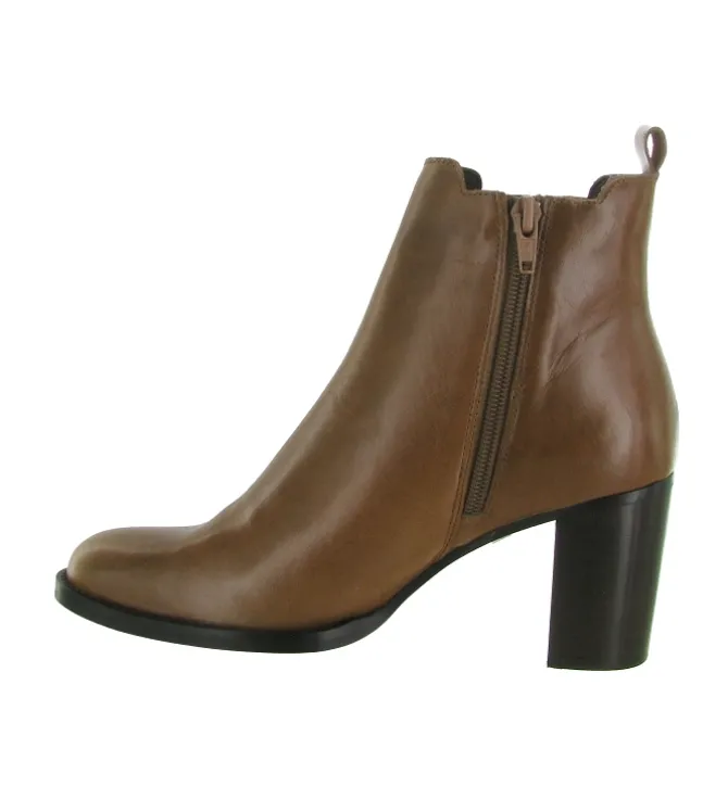 bottines et boots - Classique & Chic - femme - Cuir - Marron - Maroli