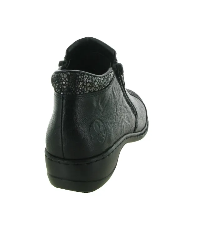 bottines et boots - Classique & Chic - femme - Synthétique - Noir - Rieker