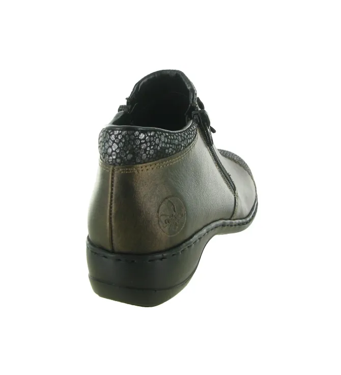bottines et boots - Classique & Chic - femme - Synthétique - Bronze - Rieker