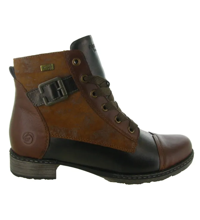 bottines et boots - Classique & Chic - femme - Cuir - Chestnut - Remonte