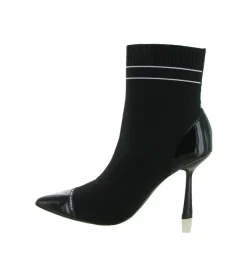 bottines et boots - Classique & Chic - femme - Textile - Noir - Karl lagerfeld