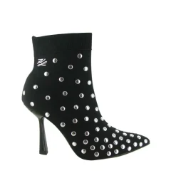 bottines et boots - Classique & Chic - femme - Textile - Noir - Karl lagerfeld