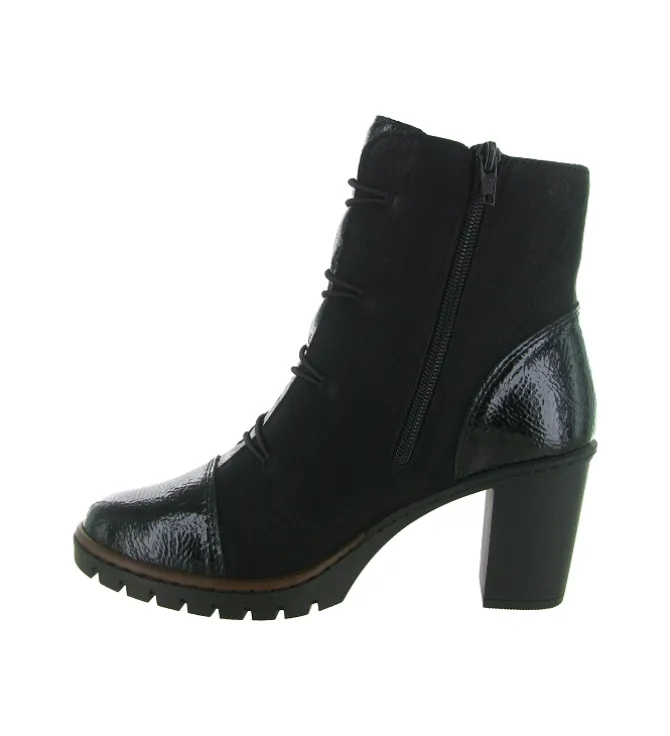 bottines et boots - Classique & Chic - femme - Synthétique - Noir - Rieker