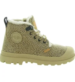 bottines et boots - - junior fille - Nubuck - Léopard - Palladium