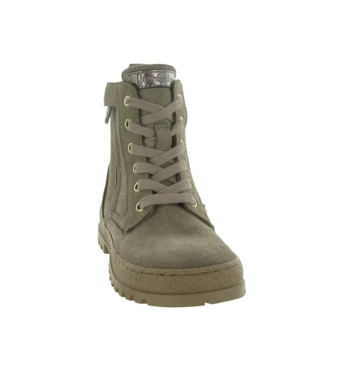bottines et boots - - junior fille - Nubuck - Taupe - Babybotte
