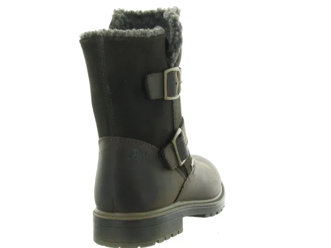 bottines et boots - - junior fille - Cuir - Marron - Primigi
