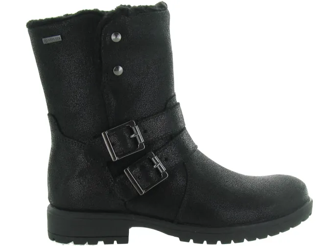 bottines et boots - - junior fille - Nubuck - Noir - Superfit
