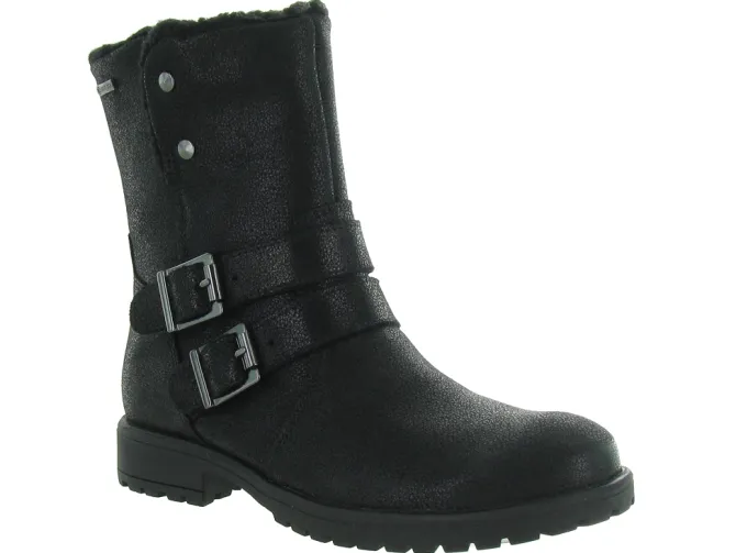 bottines et boots - - junior fille - Nubuck - Noir - Superfit