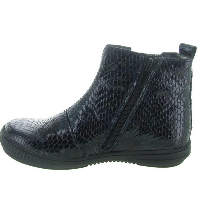 bottines et boots - - junior fille - Synthétique - Bleu Marine - Bopy