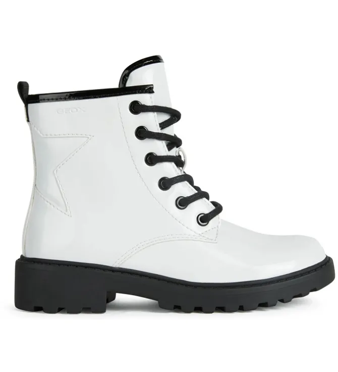 bottines et boots - - junior fille - Synthétique - Blanc - Geox