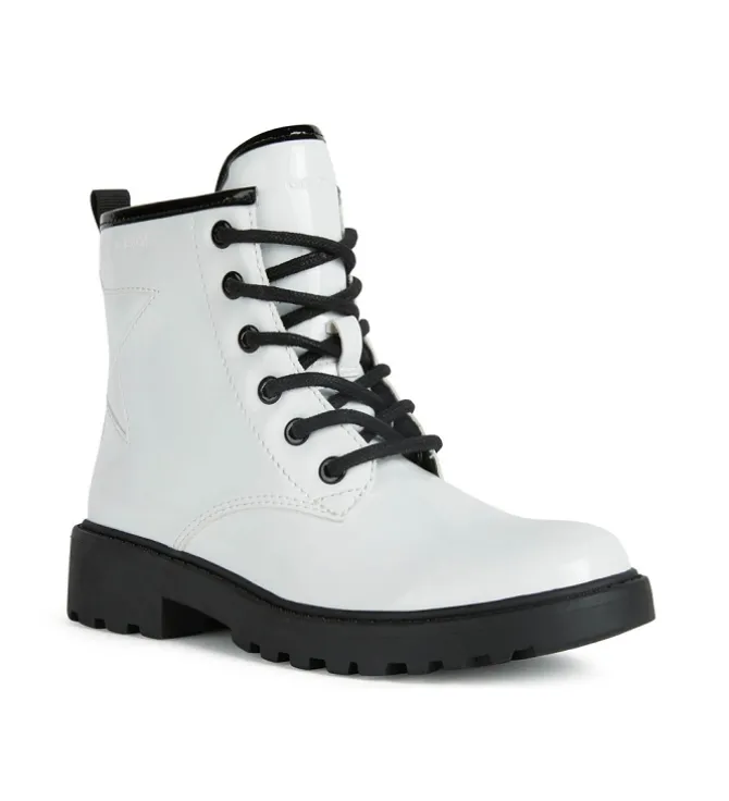 bottines et boots - - junior fille - Synthétique - Blanc - Geox