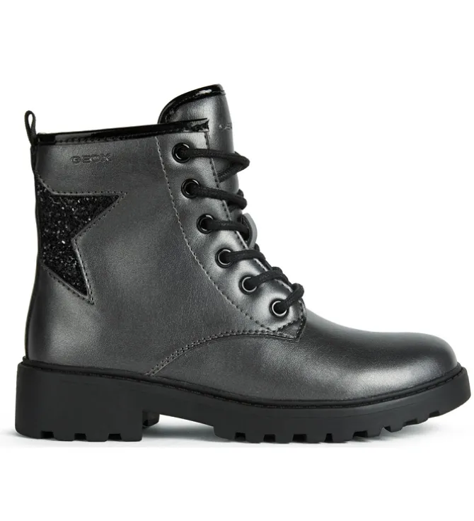 bottines et boots - - junior fille - Synthétique - Argent - Geox