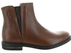 bottines et boots - - junior fille - Cuir - Marron - Acebos