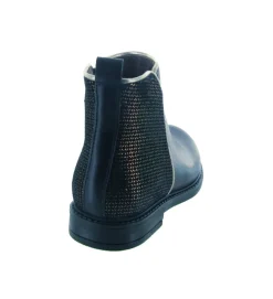 bottines et boots - - junior fille - Cuir - Bleu Marine - Bellamy