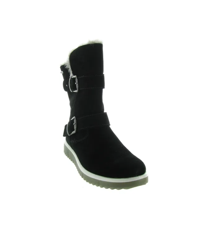 bottines et boots - - junior fille - Cuir - Noir - Superfit