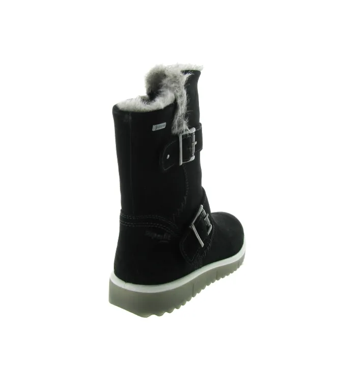 bottines et boots - - junior fille - Cuir - Noir - Superfit