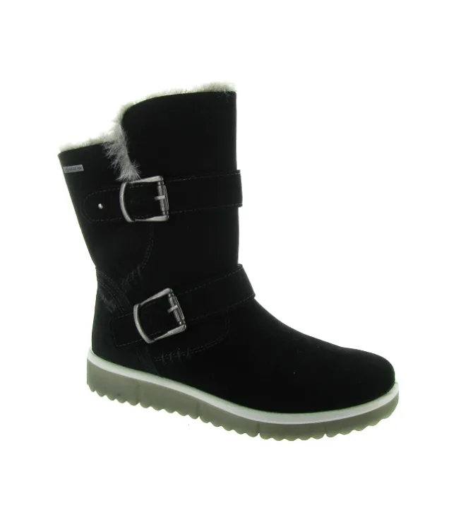bottines et boots - - junior fille - Cuir - Noir - Superfit