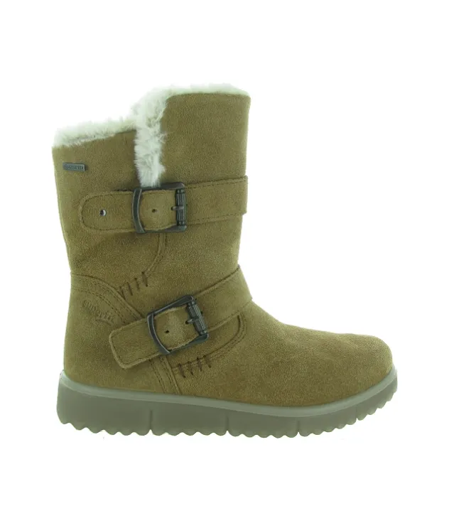 bottines et boots - - junior fille - Cuir - Marron - Superfit