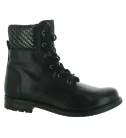 bottines et boots - - junior fille - Cuir - Noir - Bellamy