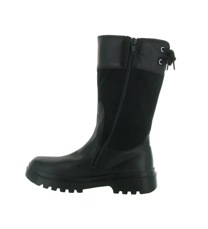 bottines et boots - - junior fille - Nubuck - Noir - Superfit