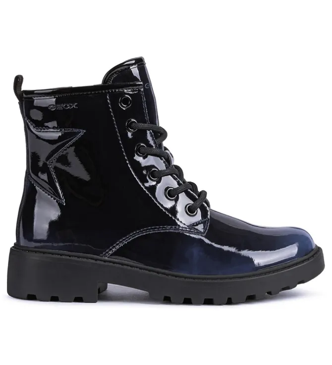bottines et boots - - junior fille - Synthétique - Bleu Marine - Geox