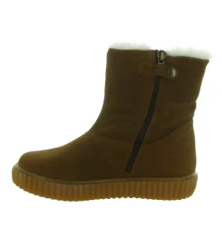 bottines et boots - - junior fille - Nubuck - Marron - Primigi