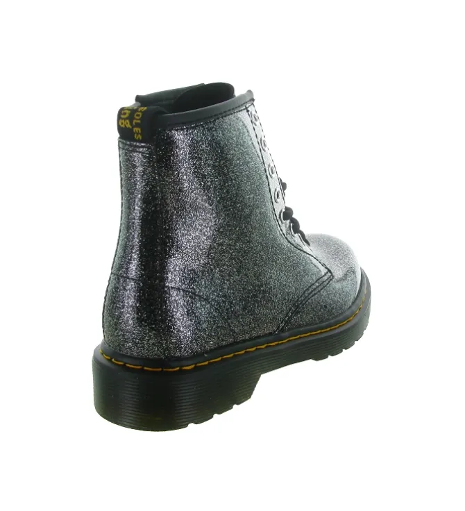 bottines et boots - - junior fille - Cuir - Glitter - Paillettes - Doc martens