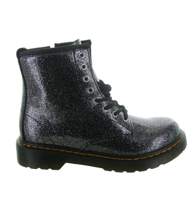 bottines et boots - - junior fille - Cuir - Glitter - Paillettes - Doc martens
