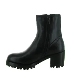 bottines et boots - Motardes - femme - Cuir - Noir - Jo ghost