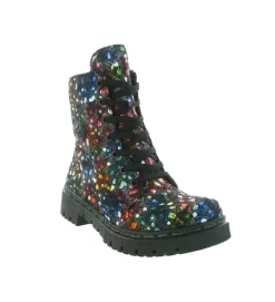 bottines et boots - Motardes - femme - Synthétique - Multicolor - Rieker