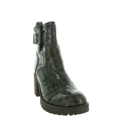 bottines et boots - Motardes - femme - Cuir - Bronze - Minka design