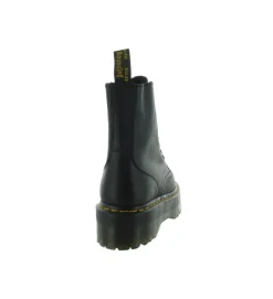 bottines et boots - Motardes - femme - Cuir - Noir - Doc martens