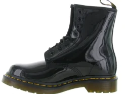 bottines et boots - Motardes - femme - Cuir - Noir - Doc martens