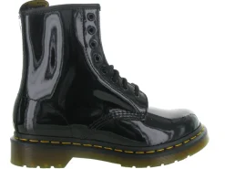 bottines et boots - Motardes - femme - Cuir - Noir - Doc martens