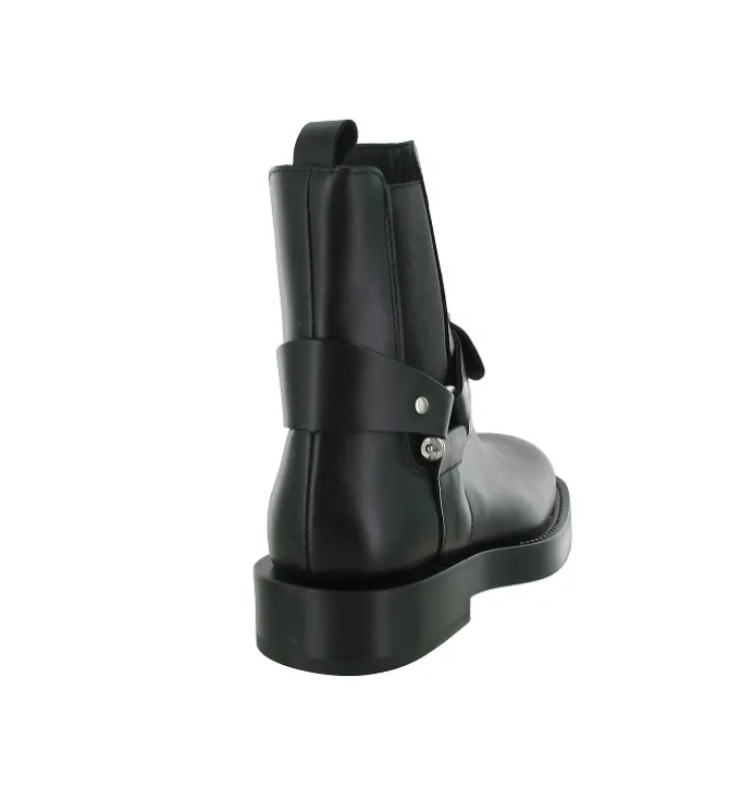 bottines et boots - Motardes - femme - Nubuck - Noir - Alpe