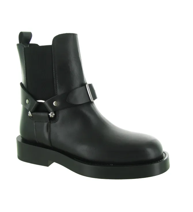 bottines et boots - Motardes - femme - Nubuck - Noir - Alpe