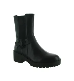 bottines et boots - Motardes - femme - Cuir - Noir - Regarde le ciel...