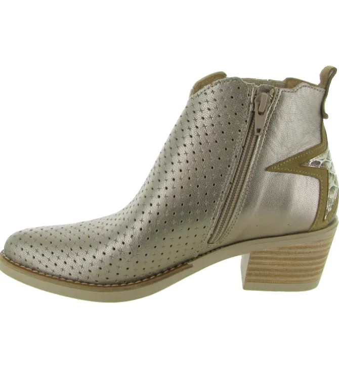 bottines et boots - Santiag - femme - Nubuck - - Minka design